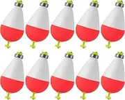 Ceprznvey Fishing Plugs | 10 x Oval Weighted Floats for Deep Water Fishing - Lead Balls for Outdoor Sports in Fresh and Salt Water