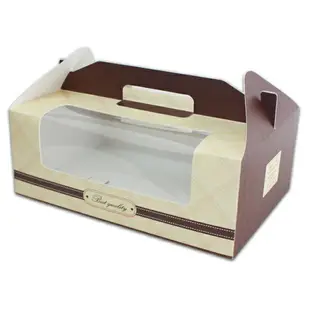 【MS-6】（3組附底托）6格精緻手提盒 外帶盒 包裝盒 手提餐盒 烘焙包裝 蛋糕盒 開窗紙盒 手提馬芬杯盒 杯子蛋糕 三色手提盒 慕斯 奶酪 月餅盒