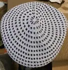 Large Men's Kangol Lite Purple | Black Knit Geo Board 504 Hat Rare K3683 NWT