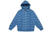 Supreme Repeat Zip Up Hooded Sweatshirt | Large | 100% AUTHENTIC