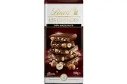 Lindt Les Grandes Dark Chocolate & Hazelnut Block 150g