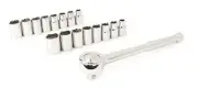 Titan Tools 17pc 1/2in Dr. SAE/Metric Socket Set, 18182