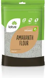 Organic Amaranth Flour, 500 G