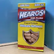 All one tech Hearos Ultimate Softness Foam 32dB NRR Soft Ear Plugs, Noise
