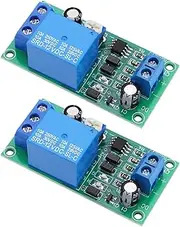 Create idea 2PCS DC 12V Time Delay Relay Module 55x28x18.4mm 0~60 Seconds Adjustable Time Delay Timer Relay Delay Controller Board for Home Automotive Electronics