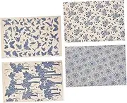 Cuttable Transfer Decals 4 Sheets of Ceramic Decals Underglaze Chic Transfer Paper for Pottery