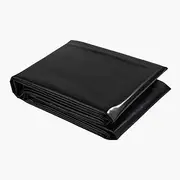 Pond Liner 6x6m 6x7m 6x8m 6x9m 6x10m 6x12 HDPE Black Heavy Duty Underlay Garden Fish Ponds Preformed Liners, Garden Pond Lining for Fountains, Fish Ponds, Water Garden(6x7m(19.7x23ft))