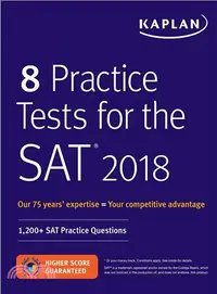 在飛比找三民網路書店優惠-8 Practice Tests for the Sat 2