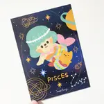 【雙魚座】星座系列 明信片 插畫 NICKO DESIGN STUDIO