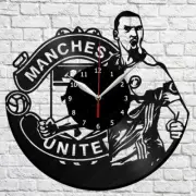 Zlatan Ibrahimović Vinyl Clock Record Wall Clock Decor Fan Art Home 3568