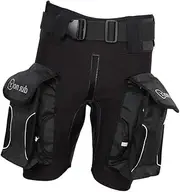 koolsoo Wetsuit Wetsuit Shorts with Pockets for Scuba Diving Surfing - L