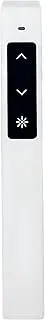 HIGHROCK Wireless Presenter,2.4GHZ Presentation Remotes Wireless USB PowerPoint PPT Presenter Remote Control Pointer Pen (White)