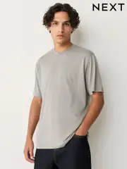 Neutral Modal Cotton Lightweight T-Shirt (H23385) | $22