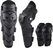 Racing Knee Guards Pads Braces Motorcycle Protection Kneepads PP Shell Protection Motocross Kneepads Outdoor Sport Anti-Fall Motorbike Kneepad Breathable Knee and Shin Guard Knee Cap Pads Protector