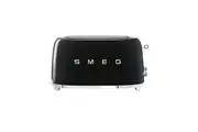 Smeg 50's Style 4 Slice Toaster (Black)