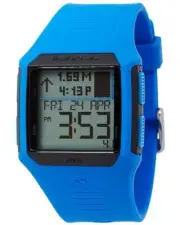 Rip Curl Mens RIFLES DIGITAL TIDE SURF WATCH New - A1119 Marine Blue