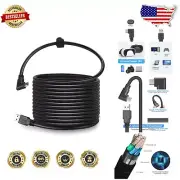 Durable 15ft Type-C VR Link Cable for Oculus Quest 2 & 1 - High-Speed Charging