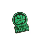 Incredible Hulk Logo Patch – Marvel Embroidered Iron-On Patch for Jackets, Bags