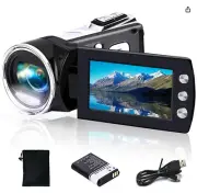 Kids Video Camera Camcorder 1080P 36MP Video Recorder Vlogging Camera for YouTub
