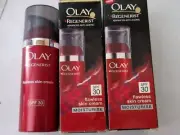 2 x OLAY REGENERIST ADVANCED ANTI-AGEING FLAWLESS SKIN MOISTURISER - 50ml
