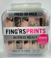 Fing'rs Prints Runway Ready Press On Nails 24 Count Sealed