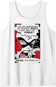 [DC Comics] Batman Harley Quinn Pop Cover Tank Top