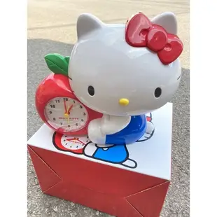【Ru.Shop__】凱蒂貓 Hello kitty時鐘存錢筒 時鐘 hello kitty存錢筒 凱蒂貓存錢筒