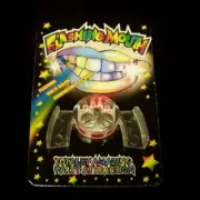 2 pcs Glow Mouth Red Light - only Night Novelty Halloween Party Flashing Toy US