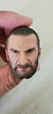 1:6 Wolverine Logan Hugh Jackman Head Sculpt Fit 12" Male Soldier Figure Body