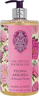 La Florentina Arboreal Peony Shower Gel Bottle Pump 750ml