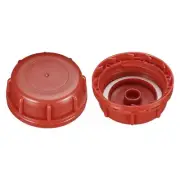 Can Cap with Sealing O-ring Gasket for 5-8 Gallon Bucket Red 2Pcs