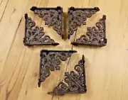 6 Antique Style Shelf Brace Wall Bracket Cast Iron Brackets SMALL Corbel