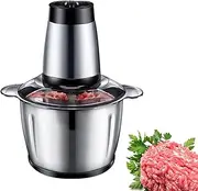 Meat Grinder - Manual Meat Grinding Machine, Hand Meat Mincer | Stainless Steel Detachable Meat Grinder, Vegetable Grinding Sausage Maker, Handheld Meat Grinder for Beef, Pork, Chicken