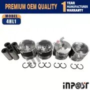 4HL1 Piston Kit With Pin STD Size 114mm For Isuzu 4HL1 Engine 40MM Piston Pin