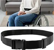 Wheelchair Adjustable Buckle Strap 71in/180cm Wheelchair Lap Strap Waist Belt Seat Restraint Leg Chest Geriatric Armchair Belt Restraint Safety Nylon Suitable for Mobility Scooter Elderly Patients