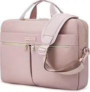 LIGHT FLIGHT 15.6/17.3 Inch Laptop Bag, Briefcase for Women, Large Laptop Case Computer Bag Office Travel Business, Nylon