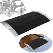 Ruedamann 27.6" W x 1" H Wheelchair Ramp, 600lbs Capacity, Bridge Threshold R...