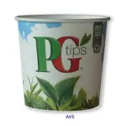 PG Tips Tea bag Black / White 76mm Kenco Maxpax vending In Cup 7oz Incup Drinks