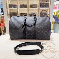 在飛比找蝦皮購物優惠-現貨二手 LV 路易威登 KEEPALL BANDOULIÈ