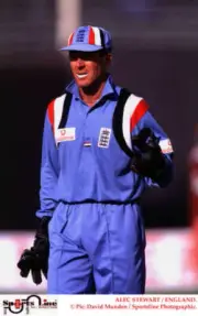 Alec Stewart England Old Player Cricket Photo 28