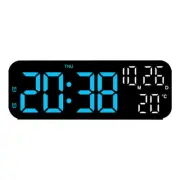 LED Digital Wall Clock Alarm Large Display Week Display for Living Room Office