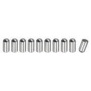 8x14mm Dowel Pins, 10pcs Round Head Flat Chamfered End Dowel Pin