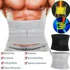 Lumbar Lower Back Support Brace Posture Orthosis Therapy Pain Relief Waist Belts