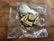 Quantity 6 - Lori 1600 mailbox lock w~ 2 flat steel keys (old style mailbox lock