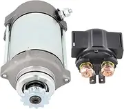 Starter 18701 21163-1115 1995-2000 Compatible with Kawasaki All-Terrain Vehicle (ATV) KEF300 Lakota 300 290cc 2001-2003 Compatible with Kawasaki All