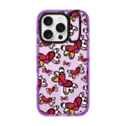 iPhone 16 Pro Impact Ring Stand Case MagSafe Compatible LOVE IS IN THE AIR BY ROMERO BRITTO