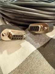 Null Modem Cable 50 foot(!) DB9 Female/Female F/F UL rated