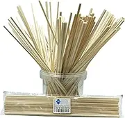 25 Candy Floss Cotton Candy Food Grade Birch Wood Sticks 11 Inch (275mm)