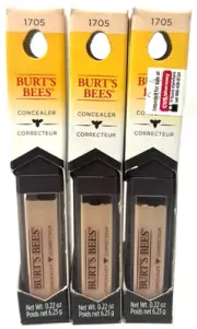 (3) Burt's Bees Concealer Sealed 0.22 oz Each 1705 - Fair