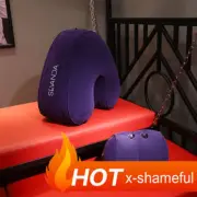Inflatable Pillow Cushion Aid Body Positions Support Furniture Couple Air Magic